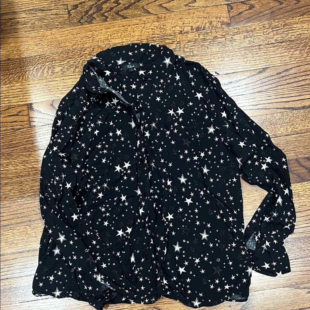 Rails Midnight Star Patterned Shirt